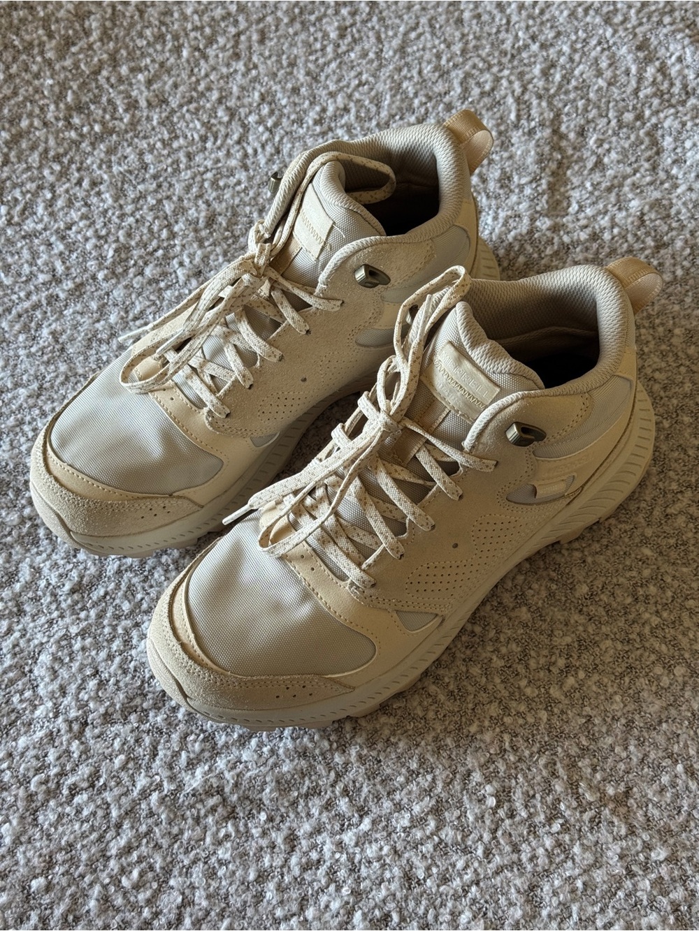 NWOT Merrell Waterproof Hiking Sneakers | Size 9.5 (Women’s) | Cream/Sand - Picture 2 of 6